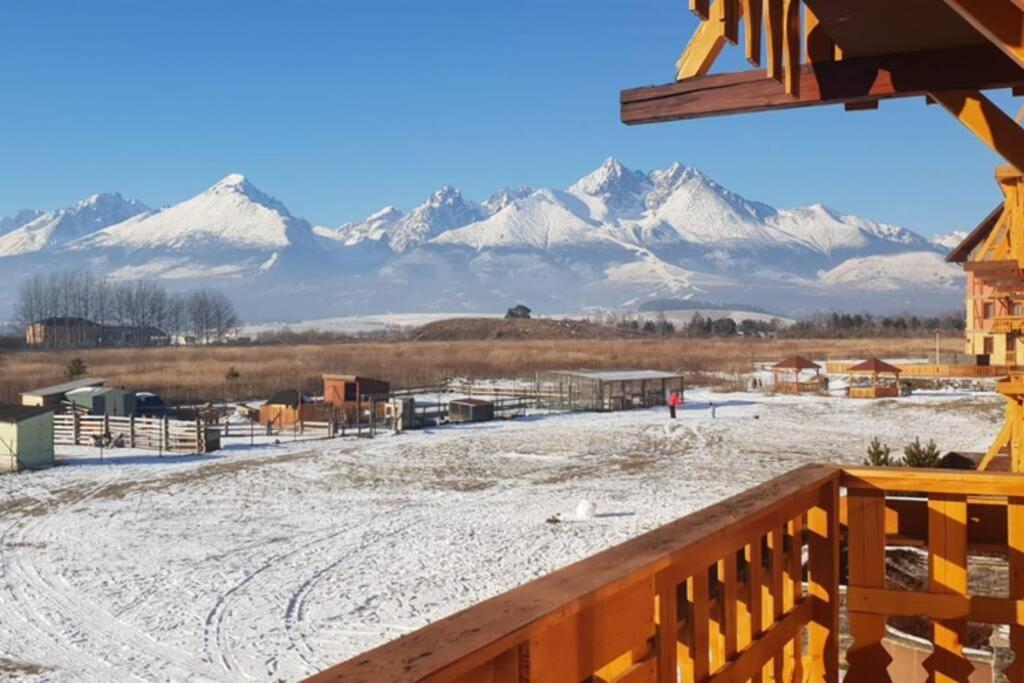 Apartment With Terrace & Amazing View Vel'ka Lomnica Esterno foto